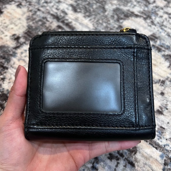 Fossil Jori Bifold Black Leather Wallet - Picture 3 of 6
